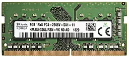 Оперативная память для ноутбука Hynix DDR4 8GB 2666MHz (HMA81GS6JR8N-VKN0)