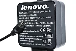 Блок питания для ноутбука Lenovo 5V 4A 20W (3.5x1.35) Copy Black - миниатюра 2