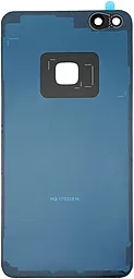 Задняя крышка корпуса Huawei P10 Lite со стеклом камеры Black - миниатюра 2