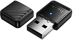 Bluetooth адаптер Hoco UA42 BT5.4 Wireless Adapter black - фото Bluetooth адаптер Hoco UA42 BT5.4 Wireless Adapter black