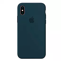 Чехол Silicone Case Full для Apple iPhone XR Abyss Blue