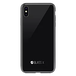 Чохол SwitchEasy Glass X Case For iPhone XS Max Black (GS-103-46-166-11)