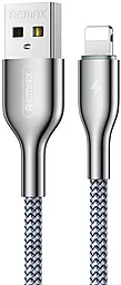 Кабель Remax RC-092i USB-A - Lightning 10.5w 1м cable Silver