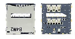 Конектор SIM-карти Sony Xperia Z C6602 / L36h / C6603 / C6606 - фото Конектор SIM-карти Sony Xperia Z C6602 / L36h / C6603 / C6606