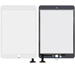 Сенсор (тачскрин) Apple iPad Mini 3 Retina (A1599, A1600) White