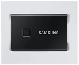 Накопичувач SSD Samsung Portable T7 TOUCH 2 TB (MU-PC2T0K/WW) Black - мініатюра 9