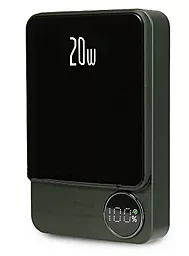 Повербанк Voltronic Q9 MagSafe 10000 mAh 20W Dark green - фото Повербанк Voltronic Q9 MagSafe 10000 mAh 20W Dark green