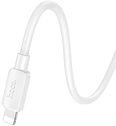 Кабель Hoco X96 USB-A - Lightning 12w 2.4a 1м cable White - миниатюра 3 Кабель Hoco X96 USB-A - Lightning 12w 2.4a 1м cable White - миниатюра 3