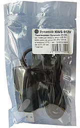 USB Кабель Dynamode з перетворювачем 5V -> 9V/12V USB-A - DC 5.5x2.1mm + 3.5x1.35 перехідник (KWS-912V) - мініатюра 7