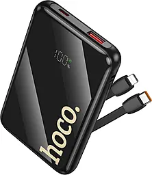 Повербанк Hoco Q37 Graceful 22.5W 10000mAh Black - фото Повербанк Hoco Q37 Graceful 22.5W 10000mAh Black