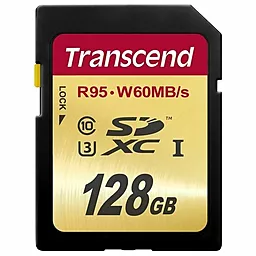 Карта пам'яті Transcend SDXC 128GB Ultimate Class 10 UHS-I U3 (TS128GSDU3) - фото Карта пам'яті Transcend SDXC 128GB Ultimate Class 10 UHS-I U3 (TS128GSDU3)