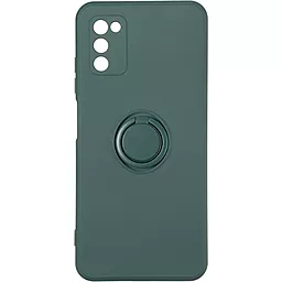 Чехол Gelius Ring Holder Case for Samsung Galaxy A037 (A03s) Dark Green