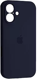 {"ru": "Чехол", "uk": "Чохол"} Silicone Case Full Camera для Apple iPhone 16 Midnight Blue