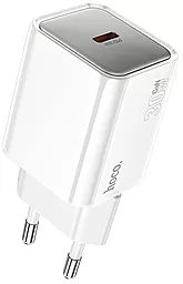 Сетевое зарядное устройство Hoco N47 Glorious 30w PD USB-C fast charger white