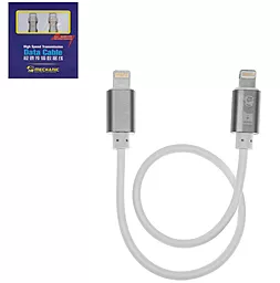 Кабель USB MECHANIC LTL01S 0.3M Lightning -> Lightning Cable White