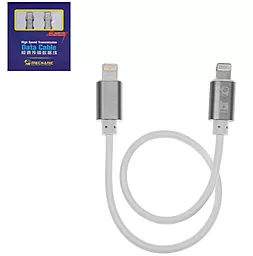 USB Кабель Mechanic LTL01S 0.3M Lightning -> Lightning Cable White - фото USB Кабель Mechanic LTL01S 0.3M Lightning -> Lightning Cable White