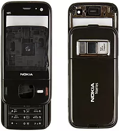Корпус для Nokia N85 з клавіатурою Black