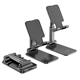 Подставка для телефона Borofone BH42 Lite Star Black - фото Подставка для телефона Borofone BH42 Lite Star Black