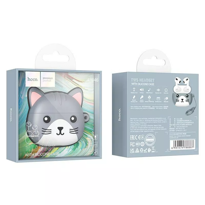 Наушники Hoco EW46 Mysterious Cat - фото 6