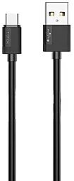 USB Кабель T-PHOX Nets T-C801 USB Type-C Cable 0.3m Black