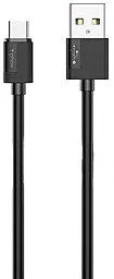Кабель T-PHOX Nets T-C801 USB-A - Type-C 12w 2.4a 0.3м cable Black - фото Кабель T-PHOX Nets T-C801 USB-A - Type-C 12w 2.4a 0.3м cable Black