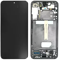 Дисплей Samsung Galaxy S22 Plus S906 с тачскрином и рамкой, сервисный оригинал, Black - фото Дисплей Samsung Galaxy S22 Plus S906 с тачскрином и рамкой, сервисный оригинал, Black