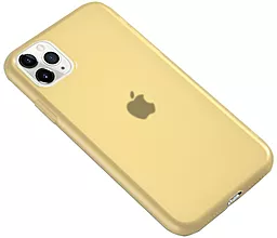 Чехол 1TOUCH Case Matte Apple iPhone 11 Pro Yellow