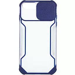 Чехол Epik Camshield matte Ease TPU со шторкой для Apple iPhone 6, iPhone 6s plus, iPhone 7 plus, iPhone 8 plus (5.5") Синий - миниатюра 3
