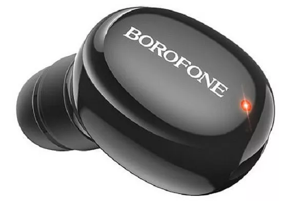 Блютуз гарнитура Borofone BC34 Mini Black - фото 1