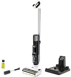 Пилосос Karcher безпровідний FCV 3, 160Вт, конт пил -0.45л, вода -0.8л, автон. робота до 30хв, вага - фото Пилосос Karcher безпровідний FCV 3, 160Вт, конт пил -0.45л, вода -0.8л, автон. робота до 30хв, вага