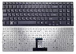 Клавіатура для ноутбуку Sony Vaio VPC-EB чорна