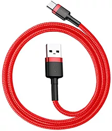 Кабель Baseus Cafule USB-A - Type-C 15w 3a 0.5м cable Red (CATKLF-A09) - миниатюра 3 Кабель Baseus Cafule USB-A - Type-C 15w 3a 0.5м cable Red (CATKLF-A09) - миниатюра 3