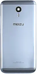 Задняя крышка корпуса Meizu M3 Note M681h со стеклом камеры, Original Gray - фото Задняя крышка корпуса Meizu M3 Note M681h со стеклом камеры, Original Gray