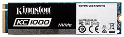 Накопичувач SSD Kingston KC1000 960 GB M.2 2280 (SKC1000/960G) - фото Накопичувач SSD Kingston KC1000 960 GB M.2 2280 (SKC1000/960G)