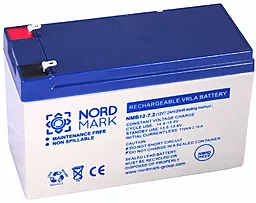 Акумуляторна батарея Nordmark 12V 7 Ah AGM (NMB12-7)