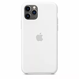 Чехол Silicone Case для Apple iPhone 11 Pro Max White