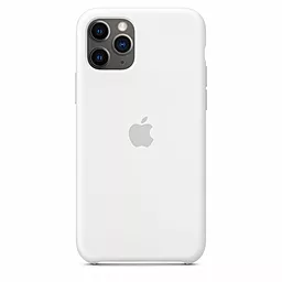 {"ru": "Чехол", "uk": "Чохол"} Silicone Case для Apple iPhone 11 Pro Max White