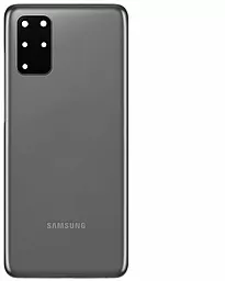 Задняя крышка корпуса Samsung Galaxy S20 Plus 5G G986 со стеклом камеры Original Cosmic Grey