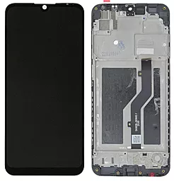 Дисплей ZTE Blade A51 Lite с тачскрином и рамкой, оригинал, Black - фото Дисплей ZTE Blade A51 Lite с тачскрином и рамкой, оригинал, Black