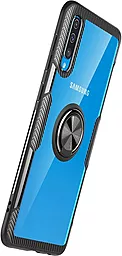 Чохол Deen CrystalRing Samsung A307 Galaxy A30s, A505 Galaxy A50, A507 Galaxy A50s Clear/Black - мініатюра 3