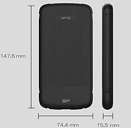 Повербанк Silicon Power QP75 10000mAh 18W Black (SP10KMAPBKQP750K) - миниатюра 7