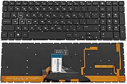 Клавиатура для ноутбука HP Omen 15-DC с подсветкой клавиш RGB 4 без рамки Black
