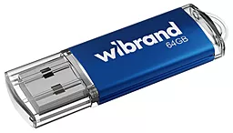 Флешка Wibrand Cougar 64Gb Blue (WI2.0/CU64P1U)