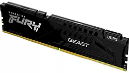 Оперативная память Kingston Fury 8 GB DDR5 6000 MHz Beast Black (KF560C40BB-8)