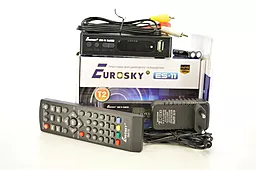 Цифровой тюнер Т2 EuroSky ES-11 - миниатюра 3
