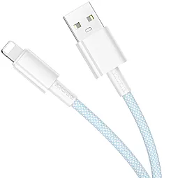 Кабель Borofone BX117 Source USB-A - Lightning 12w 2.4a 1м cable Blue - миниатюра 2