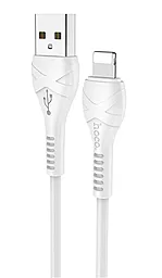 Кабель Hoco X37 Cool Power USB-A - Lightning 12w 2.4a 1м cable White - фото Кабель Hoco X37 Cool Power USB-A - Lightning 12w 2.4a 1м cable White