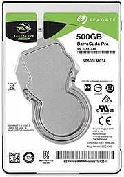 Жорсткий диск для ноутбука Seagate BarraCuda Pro 500 GB 2.5 (ST500LM034_)