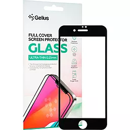 Защитное стекло Gelius Full Cover Ultra-Thin 0.25mm для Aplle iPhone 8 Black
