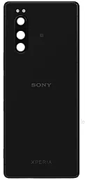 Задняя крышка корпуса Sony Xperia 5 J9210 со стеклом камеры Original Black